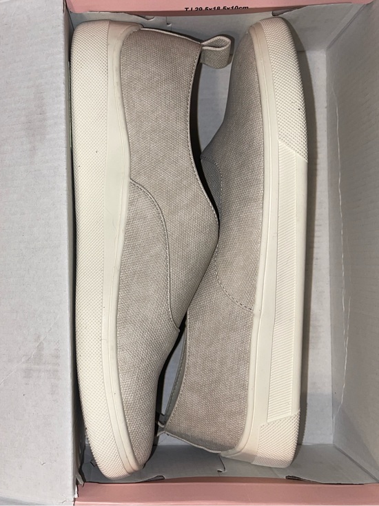 Kensie Shoes - Kensie Beige Slip-On Flat Loafer